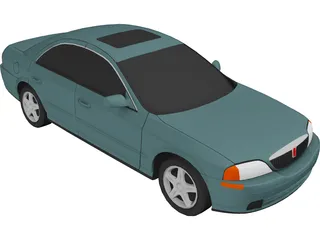 Lincoln LS (2000) 3D Model