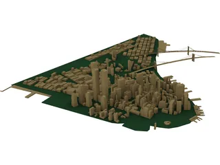 City Manhattan 3D Model