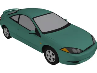 Ford [Mercury] Cougar (1999) 3D Model