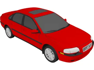 Volvo S80 (2000) 3D Model