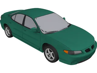 Pontiac Grand Prix GT (2000) 3D Model