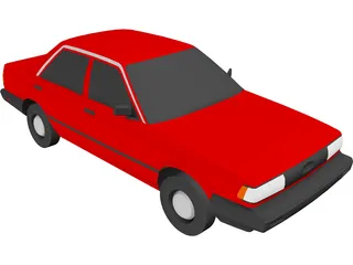Nissan Sentra (1989) 3D Model