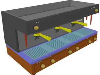 Coffee Machine 3D Model