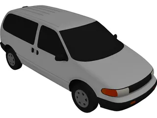 Nissan Quest (1994) 3D Model