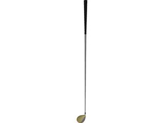 Golf Club Driver 3D Model