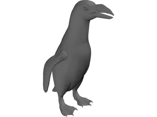 Penguin 3D Model