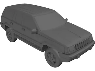 Jeep Grand Cherokee (1994) 3D Model