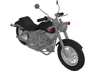 Motorcycle 3D Model