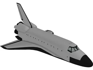 Space Shuttle 3D Model