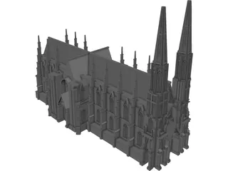 Cathedral Saint Patricks  3D Model