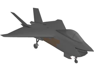 Boeing X-32 3D Model