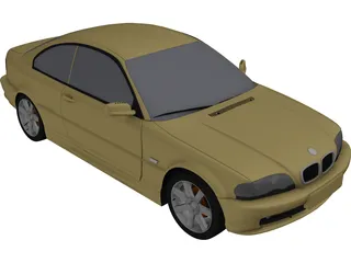 BMW 330Ci Coupe (2000) 3D Model