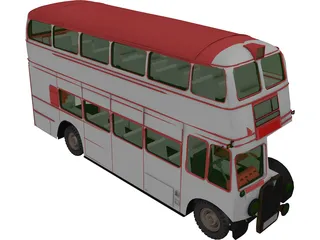 Bus London 3D Model