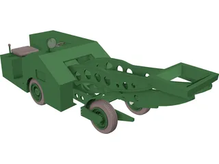 Aircraft Support 3D Model