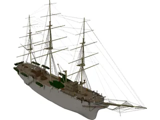 Americo Vespuccio 3D Model