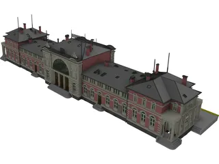 Station Bonn 3D Model