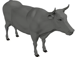 Cow 3D Model