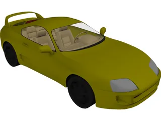 Toyota Supra (1994) 3D Model