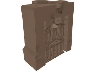 Petra Tomb 3D Model