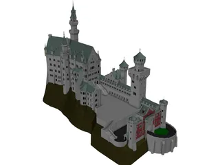 Neuschwanstein 3D Model