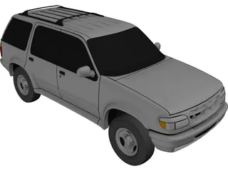 Ford Explorer (1996) 3D Model