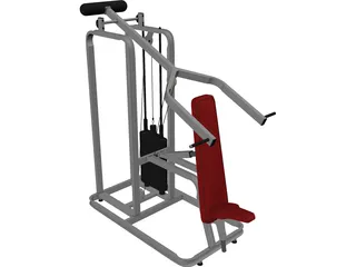 Incline Press 3D Model