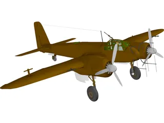 Junkers Ju 88G-1 3D Model