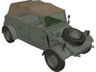 Kubelwagen 3D Model