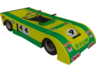 Chevron B23 3D Model