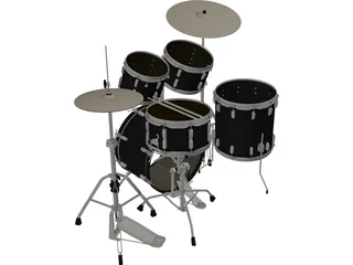 Ludwig Drum 3D Model