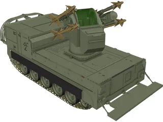 M730ai Chaparral 3D Model
