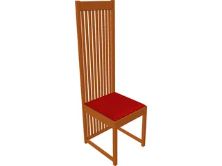 Chair Side 3D Model