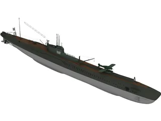 Submarine First Class 3D Model