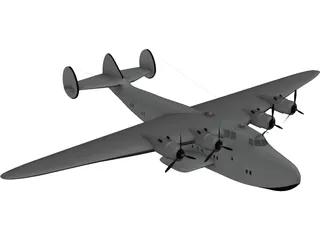 Boeing 314 Clipper 3D Model