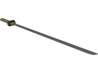 Katana 3D Model