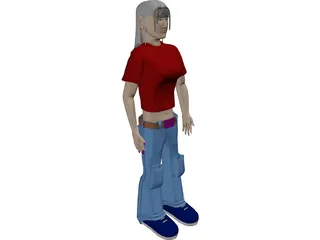 Boy 3D Model