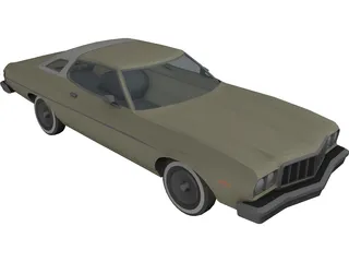 Ford Turino 3D Model