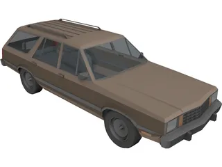 Ford Fairmont 3D Model