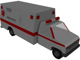 Ambulance 3D Model