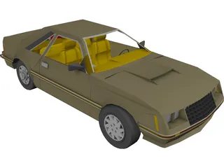 Ford Mustang 3D Model