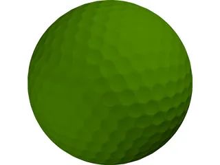 Golf Ball 3D Model