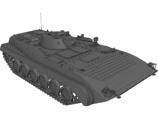 BMP-1 3D Model