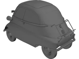 BMW Isetta 250 (1957) 3D Model