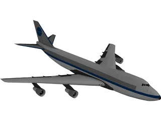 Boeing 747 3D Model