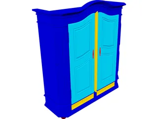 Constanza Armoire 3D Model