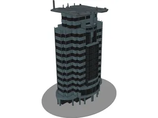 Small Tower 3D Model