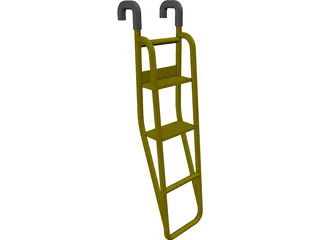 Crew Ladder F-5e 3D Model