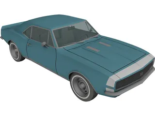 Chevrolet Camaro SS (1967) 3D Model