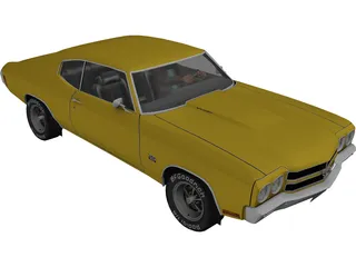 Chevrolet Chevelle SS 3D Model