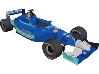 F1 Sauber 2001 3D Model